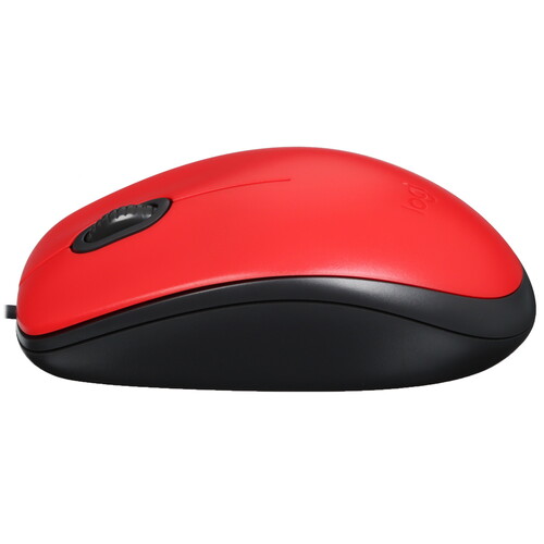 Купить Мышь проводная Logitech M110s Red  5455182. Характеристики, отзывы и цены в Донецке