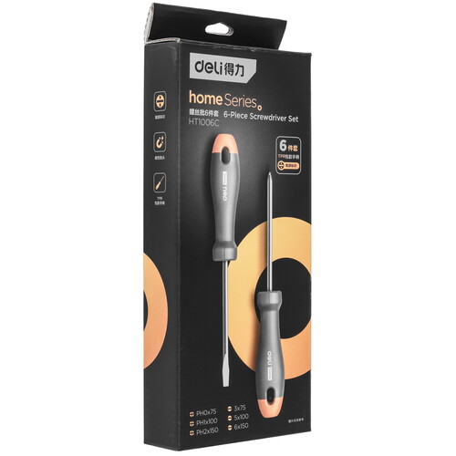 Купить Набор отверток Deli HT1006C  9133781. Характеристики, отзывы и цены в Донецке