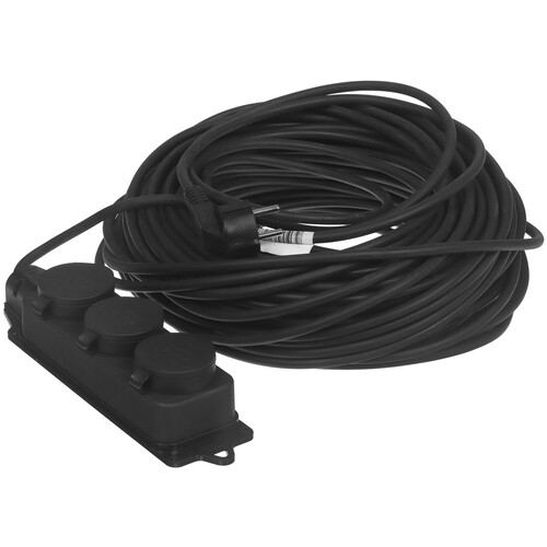 Купить Удлинитель силовой Атланта 50039 черный  9303875. Характеристики, отзывы и цены в Донецке