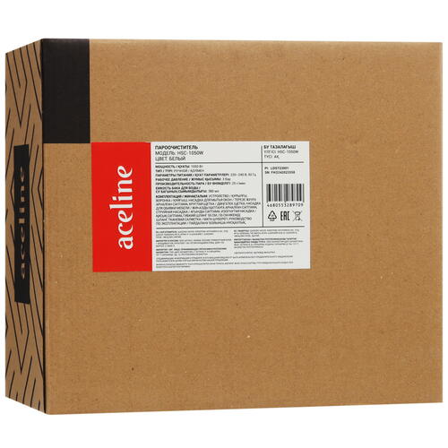 Купить Пароочиститель Aceline HSC-1050W белый  5429247. Характеристики, отзывы и цены в Донецке
