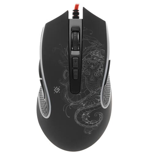 Купить Мышь проводная Defender Venom GM-640L [52640] черный  8161278. Характеристики, отзывы и цены в Донецке