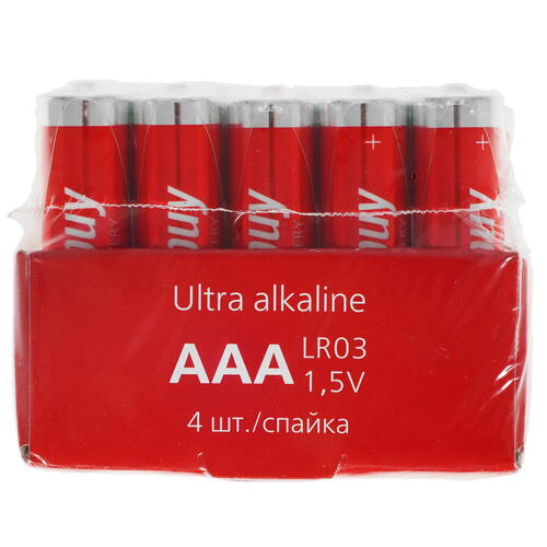 Купить Батарейка щелочная Smartbuy SBBA-3A40S  5035479. Характеристики, отзывы и цены в Донецке