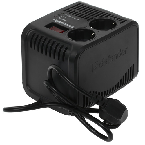 Купить Стабилизатор напряжения Defender AVR Typhoon 1000  5338705. Характеристики, отзывы и цены в Донецке