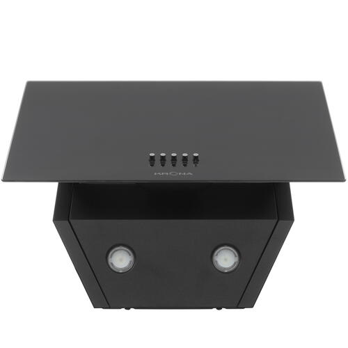 Купить Вытяжка наклонная KRONA GABRIELE 500 black PB черный  1611851. Характеристики, отзывы и цены в Донецке
