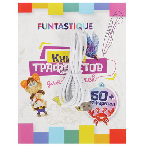Купить Набор для творчества с 3D-ручкой Funtastique SET-100604-BOYS  голубой  5339793. Характеристики, отзывы и цены в Донецке
