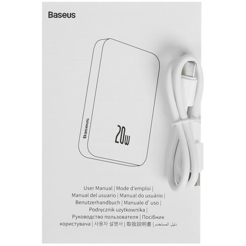 Купить Портативный аккумулятор Baseus Magnetic Mini фиолетовый  5428766. Характеристики, отзывы и цены в Донецке