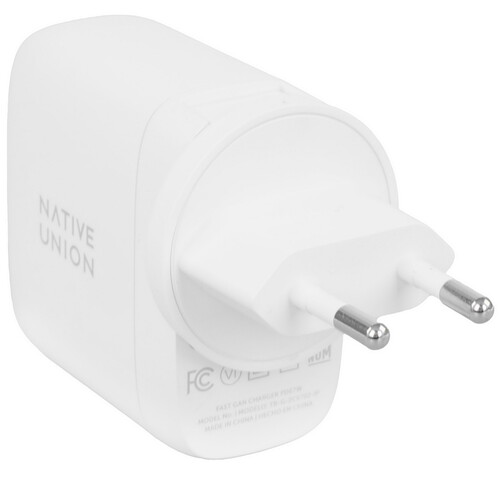 Купить Сетевое зарядное устройство Native Union Fast GaN Charger PD 67W белый  5466020. Характеристики, отзывы и цены в Донецке
