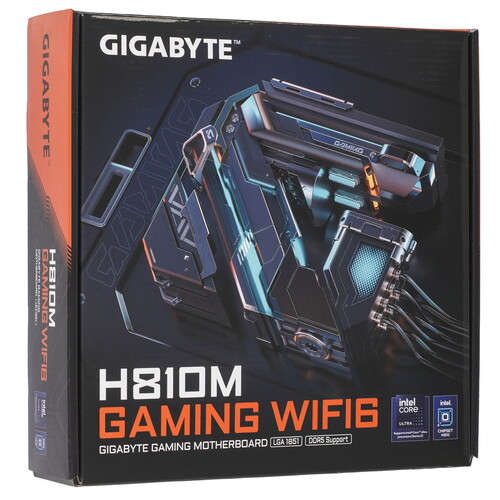 Купить Материнская плата GIGABYTE H810M GAMING WIFI6  5622556. Характеристики, отзывы и цены в Донецке