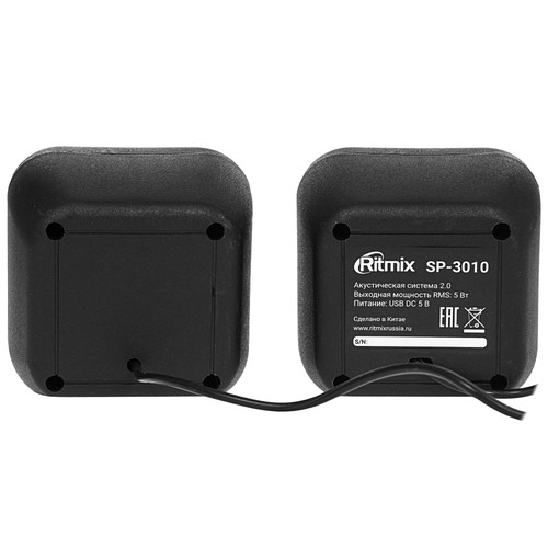 Купить Колонки Ritmix SP-3010 черный  9316022. Характеристики, отзывы и цены в Донецке