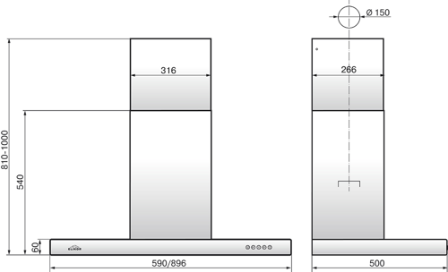 Купить Вытяжка каминная Elikor Опал 60Н-650-Э3Д серебристый  9924647. Характеристики, отзывы и цены в Донецке
