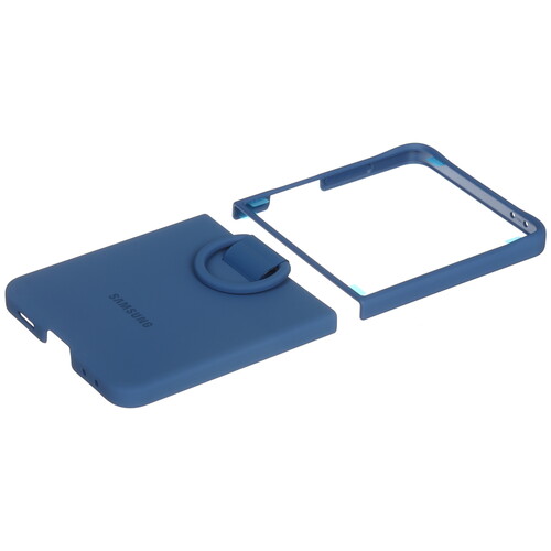 Купить Накладка  Samsung Ring Case (Silicone) для Samsung Galaxy Z Flip7 синий  5634694. Характеристики, отзывы и цены в Донецке