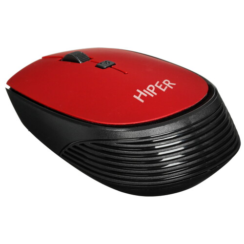 Купить Мышь беспроводная HIPER HOMW-082  красный  5459052. Характеристики, отзывы и цены в Донецке
