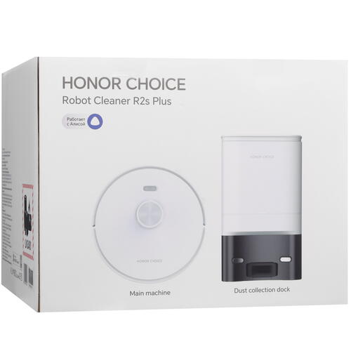 Купить Робот-пылесос HONOR CHOICE Robot Cleaner R2s Plus белый  5451925. Характеристики, отзывы и цены в Донецке