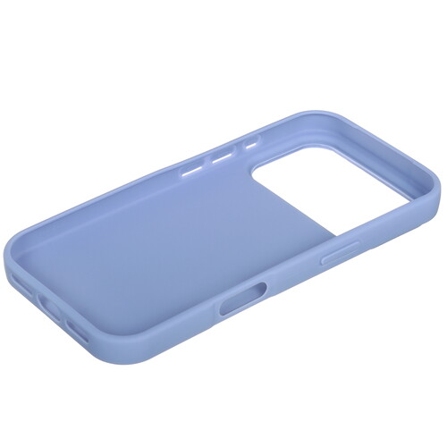 Купить Накладка  BoraSCO Silicone Case для Apple iPhone 17 Pro фиолетовый  5637756. Характеристики, отзывы и цены в Донецке