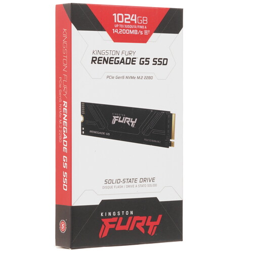 Купить 1024 ГБ M.2 NVMe накопитель Kingston FURY Renegade G5  5628972. Характеристики, отзывы и цены в Донецке