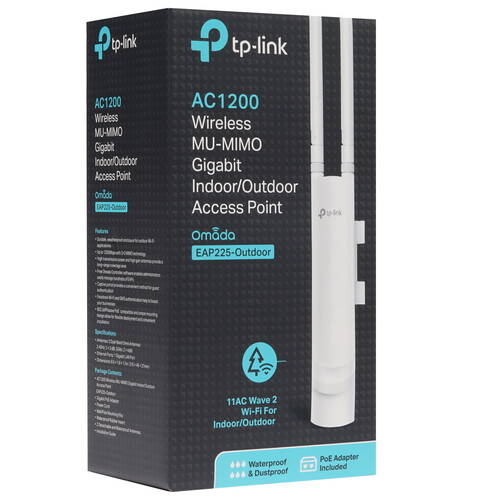 Купить Точка доступа TP-Link EAP225-OUTDOOR  1250218. Характеристики, отзывы и цены в Донецке