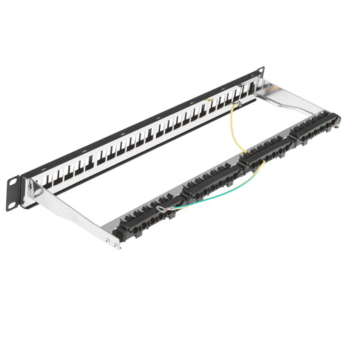 Купить Патч-панель Lanmaster LAN-PPN24OK-STP  9238793. Характеристики, отзывы и цены в Донецке