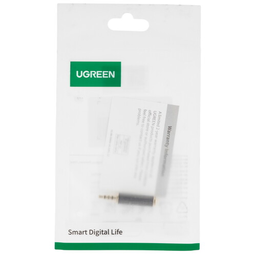 Купить Переходник   Ugreen 2.5 mm jack - 3.5 mm jack серый  9154914. Характеристики, отзывы и цены в Донецке