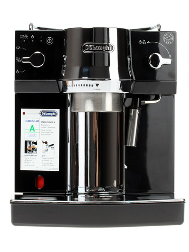 Купить Кофеварка рожковая DeLonghi EC 820.B черный  1004378. Характеристики, отзывы и цены в Донецке