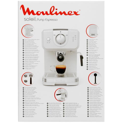 Купить Кофеварка рожковая Moulinex XP330A10 бежевый  5356543. Характеристики, отзывы и цены в Донецке