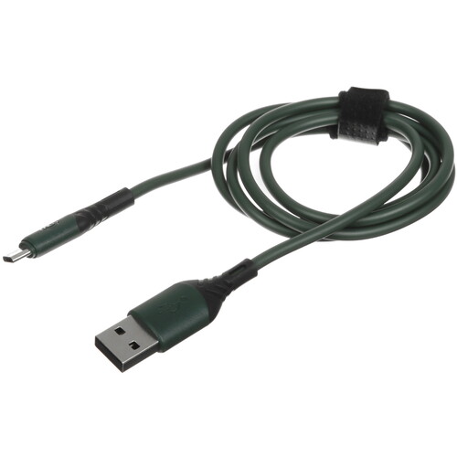 Купить Кабель круглый ВСЕГАЗИН micro USB - USB 2.0 Type-A зеленый 1 м  5482500. Характеристики, отзывы и цены в Донецке