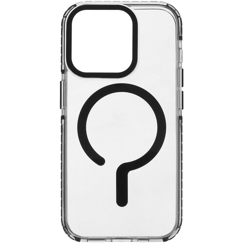 Купить Накладка  Aceline Costmo для Apple iPhone 15 Pro прозрачный/черный  9105957. Характеристики, отзывы и цены в Донецке