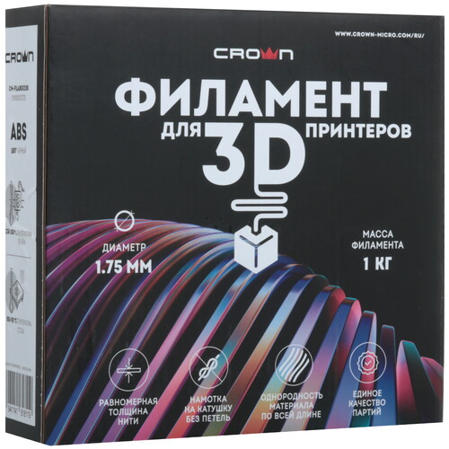Купить Пластик CROWN CM-FILABS020B  9229238. Характеристики, отзывы и цены в Донецке