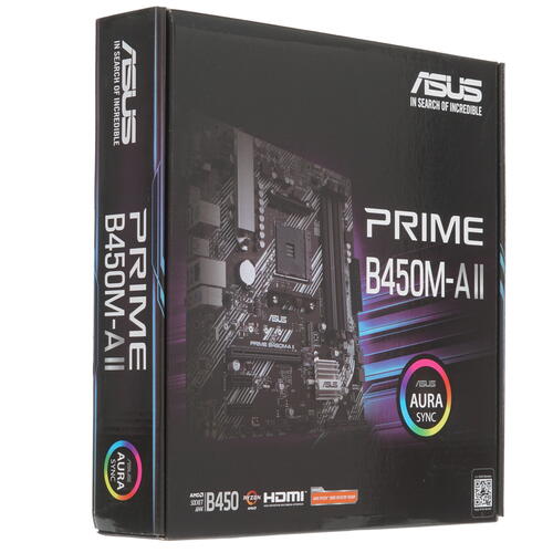 Купить Материнская плата ASUS PRIME B450M-A II  4730938. Характеристики, отзывы и цены в Донецке