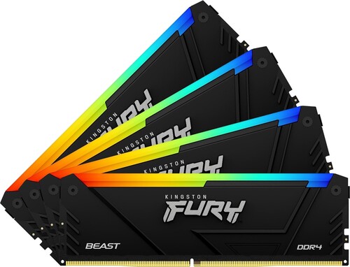 Купить Оперативная память Kingston FURY Beast Black RGB  5436286. Характеристики, отзывы и цены в Донецке