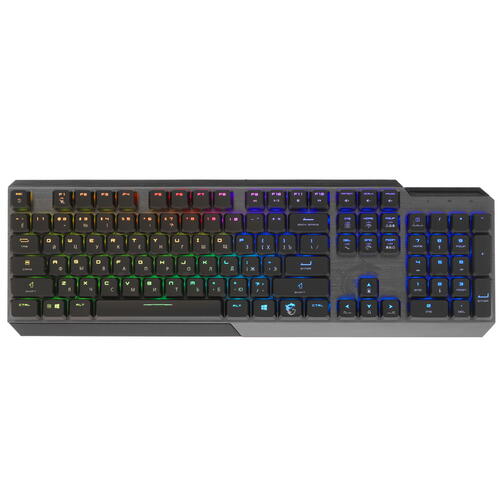 Купить Клавиатура проводная MSI Vigor GK50 Low Profile [S11-04RU225-GA7]  4718999. Характеристики, отзывы и цены в Донецке