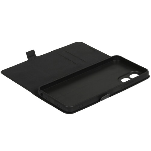 Купить Чехол-книжка  BoraSCO для OPPO A18/ A38 черный  5485332. Характеристики, отзывы и цены в Донецке