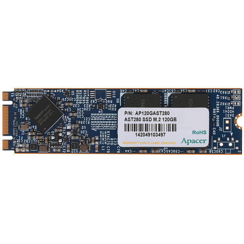 Купить 120 ГБ M.2 SATA накопитель Apacer AST280 [AP120GAST280-1]  4750659. Характеристики, отзывы и цены в Донецке