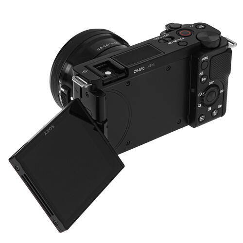 Купить Беззеркальный фотоаппарат Sony Alpha ZV-E10 Kit 16-50mm черный  5072693. Характеристики, отзывы и цены в Донецке