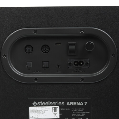 Купить Колонки SteelSeries ARENA 7 черный  5446603. Характеристики, отзывы и цены в Донецке