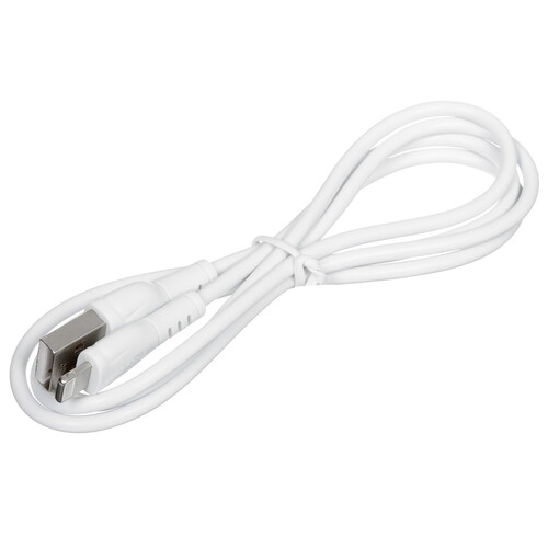 Купить Кабель круглый Borofone Lightning 8-pin - USB 2.0 Type-A белый 1 м  5475094. Характеристики, отзывы и цены в Донецке