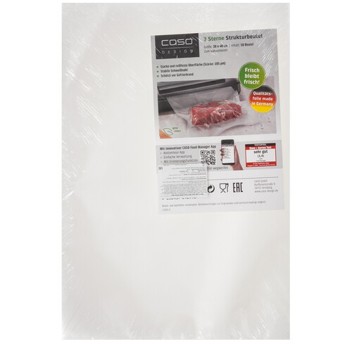 Купить Пакеты для вакуумного упаковщика CASO 3 Sterne 30х40  9297232. Характеристики, отзывы и цены в Донецке