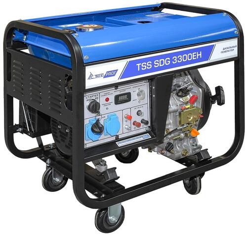 Купить Электрогенератор  дизельный  ТСС SDG 3300EH  9088256. Характеристики, отзывы и цены в Донецке