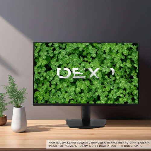 Купить 23.8" Монитор DEXP DF24N1 черный  5447667. Характеристики, отзывы и цены в Донецке