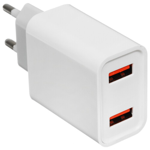 Купить Сетевое зарядное устройство GoPower GP2U белый  5479649. Характеристики, отзывы и цены в Донецке
