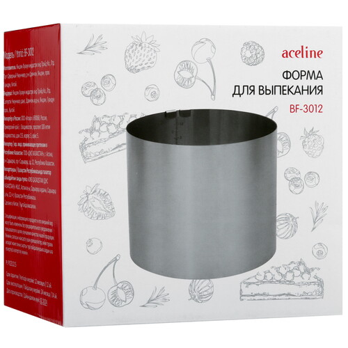 Купить Форма для выпекания Aceline Alter BF-3012 серебристый  9057768. Характеристики, отзывы и цены в Донецке