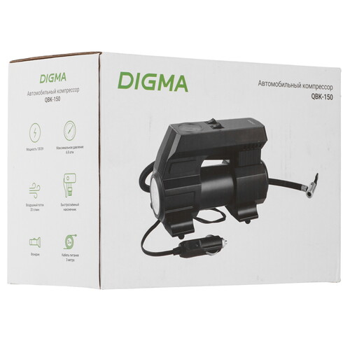 Купить Компрессор Digma QBK-150  9258274. Характеристики, отзывы и цены в Донецке