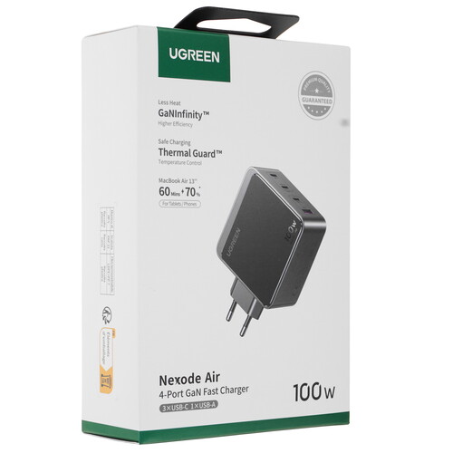 Купить Сетевое зарядное устройство Ugreen X565 серый  5454123. Характеристики, отзывы и цены в Донецке