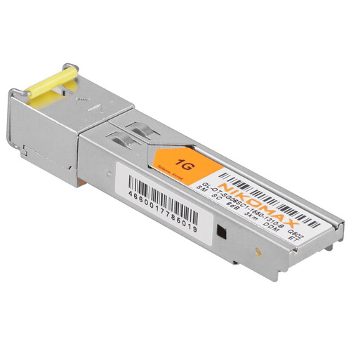 Купить SFP-модуль NIKOMAX GL-OT-SG06SC1-1550-1310-B  5631025. Характеристики, отзывы и цены в Донецке