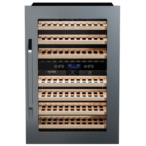 Купить Винный шкаф Meyvel MV42-KSB2 серебристый  9186683. Характеристики, отзывы и цены в Донецке