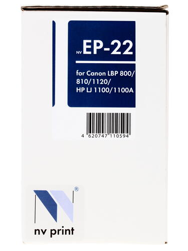 Купить Картридж лазерный NV Print EP22 черный  0129816. Характеристики, отзывы и цены в Донецке