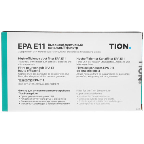 Купить Фильтр TION E11 Lite  9002326. Характеристики, отзывы и цены в Донецке