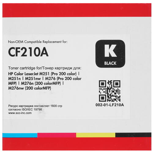 Купить Картридж лазерный Static Control 002-01-LF210A черный  8158988. Характеристики, отзывы и цены в Донецке