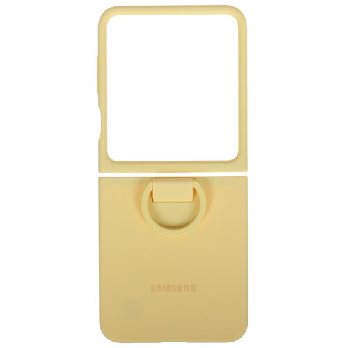 Купить Накладка  Samsung Silicone Case для Samsung Galaxy Z Flip6 желтый  5472512. Характеристики, отзывы и цены в Донецке