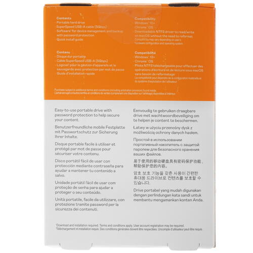 Купить 1 ТБ Внешний HDD WD My Passport  5045796. Характеристики, отзывы и цены в Донецке
