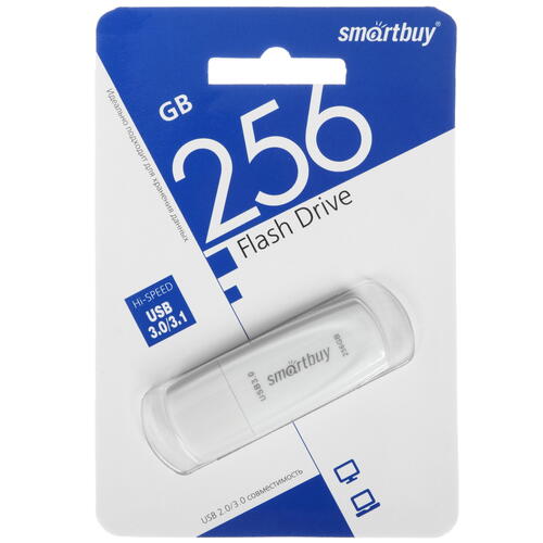 Купить Память USB Flash 256 ГБ Smartbuy Scout [SB256GB3SCW]  9055338. Характеристики, отзывы и цены в Донецке